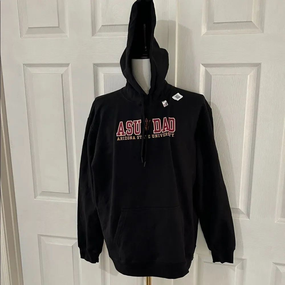 ASU Dad Hoodie Black size XL, NWOT